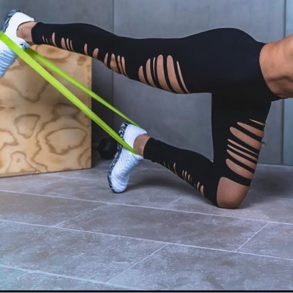 ALO Yoga Black Cutout Leggings